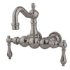 Kingston Brass Vintage CC1001T Two-Handle 2-Hole Tub Wall Mount Clawfoot Tub Faucet Kingston Brass