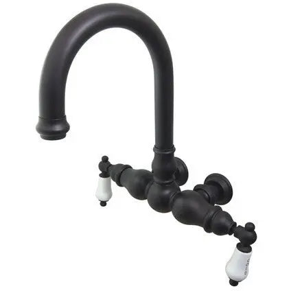 Kingston Brass Vintage CC3003T5 Two-Handle 2-Hole Tub Wall Mount Clawfoot Tub Faucet