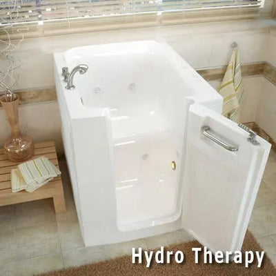 MediTub 3238 Series 32 x 38 Acrylic Fiberglass Walk-In Bathtub SW Corp