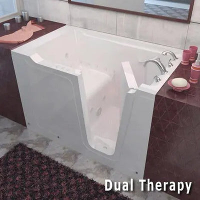 MediTub 3660 Series 36 x 60 Gelcoat Fiberglass Walk-In Bathtub SW Corp