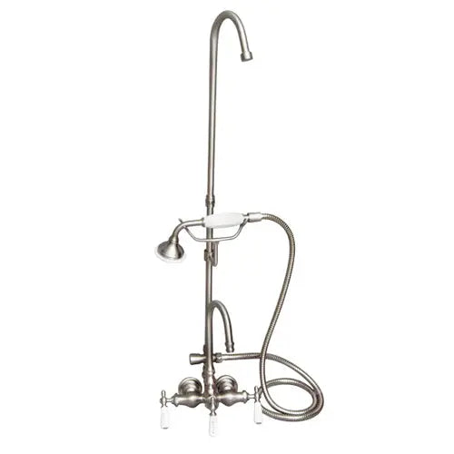 Barclay Products - Tub/Shower Converto Unit – Handheld Shower, Riser for Cast Iron Tub - 4023-PL Barclay Products