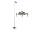 Barclay Products Clawfoot Tub/Shower Converto Unit with Diverter Faucet