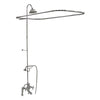 Barclay Products Clawfoot Tub/Shower Converto Unit with Handshower 4063-MC