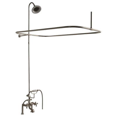 Barclay Products Clawfoot Tub/Shower Converto Unit with Handshower 4063-MC