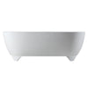 Kingston Brass Aqua Eden VTDE673123S 67-Inch Acrylic Double Ended Freestanding Tub with Drain Kingston Brass