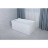 Kingston Brass Aqua Eden VTSQ512823 51" Modern Freestanding Acrylic Bathtub Kingston Brass