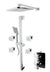 ALFI Brand AB2287 3 Way Thermostatic Shower Set with Body Sprays