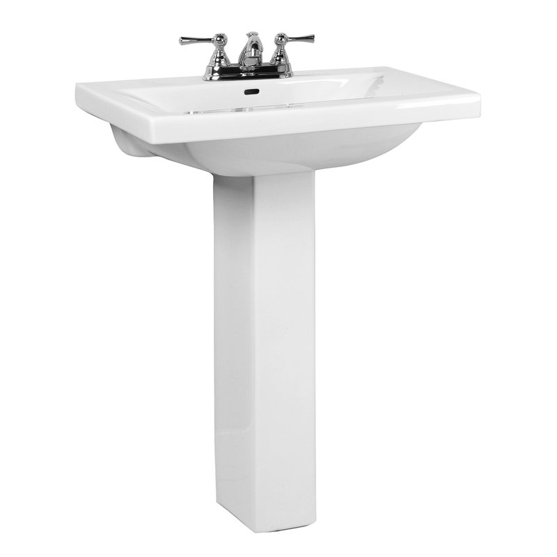 Barclay Mistral 510 Pedestal Lavatory Bathroom Sink 8 inch faucet