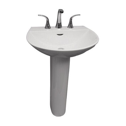 Barclay Reserva 550 Pedestal Lavatory Bathroom Sink 4 inch hole