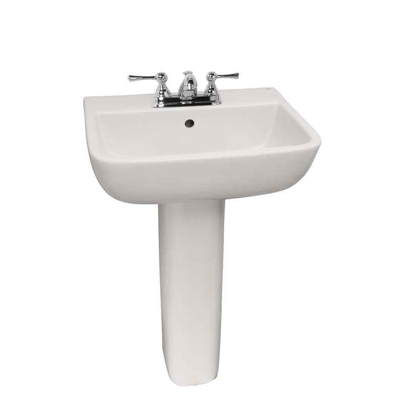 Barclay Series 600 Pedestal Lavatory Bathroom Sink 8 inch faucet